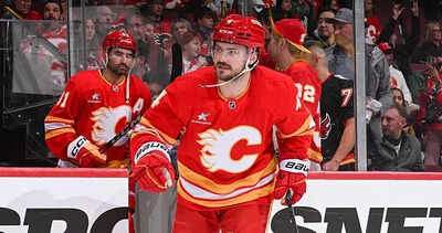 Rasmus Andersson reacts to NHL trade rumors labeling them as exaggerated