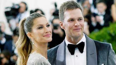 Gisele Bündchen and Joaquim Valente with Tom Brady's son