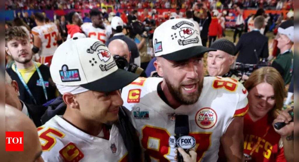 Taylor Swift Surprises Travis Kelce, Chiefs Before Week 3 Battle vs Bears | NFL Updates | Times of India