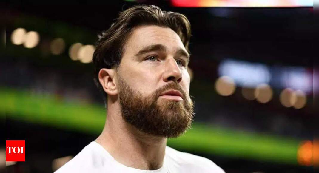 Travis Kelce Grabs Spotlight With Taylor Swift Sweatshirt and Pop Tarts; Declares Himself ‘World’s Luckiest Man’ | NFL News Times of India