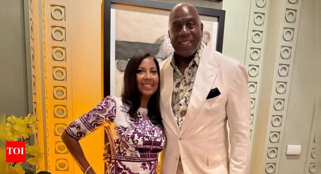 Cookie Johnson Honors NBA Legend Magic Johnson’s 66th Birthday at Renowned Chef’s Restaurant