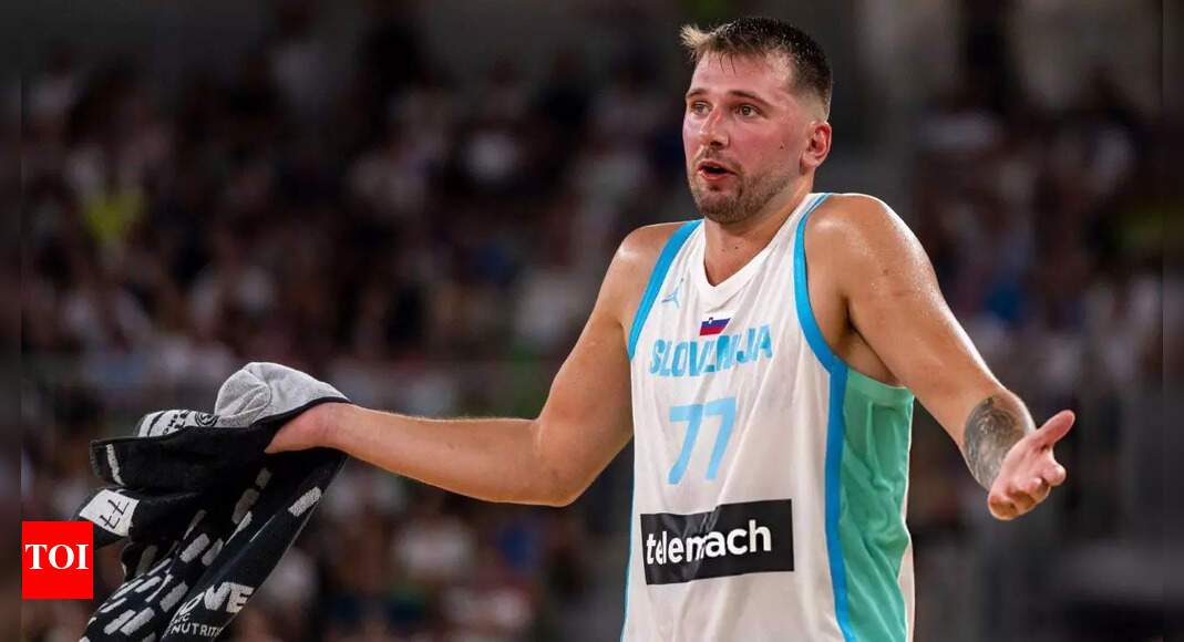 Luka Doncic Bows Out of EuroBasket Prep Game Post Knee Injury from Teammate Clash | NBA News Times of India