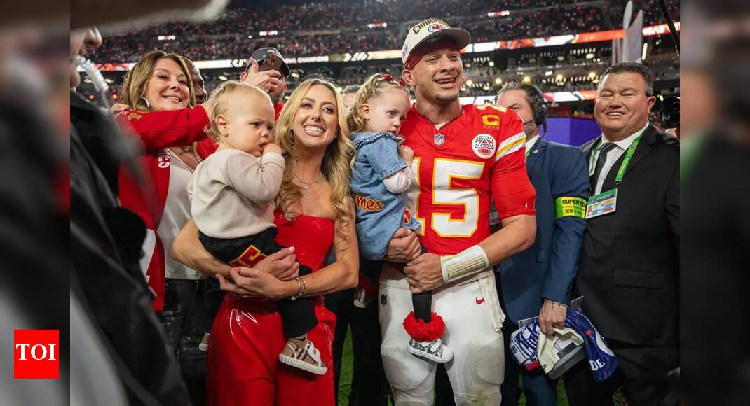 Patrick Mahomes and wife Brittany charm fans at KC Current game — NFL News | Times of India