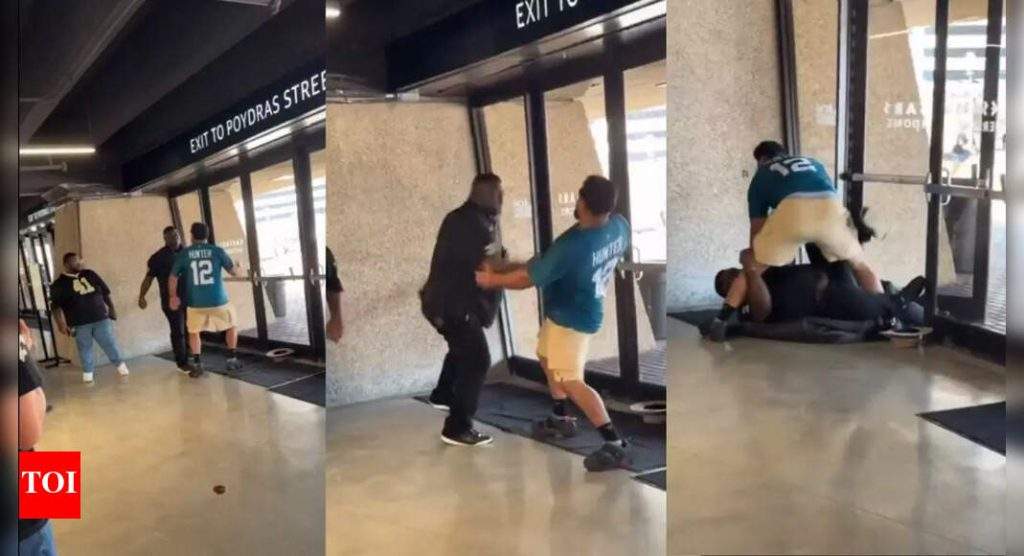NFL Preseason Game Chaos: Jaguars and Saints Fans Clash Heavily