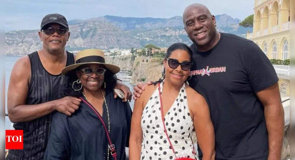 NBA Icon Magic Johnson Celebrates Samuel L. Jackson’s Wedding Anniversary”