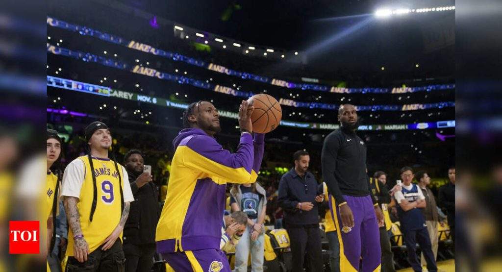 Lakers Mulling Over Mega Trade: LeBron & Bronny for $186M to Fortify Doncic Team | NBA Buzz – Times of India