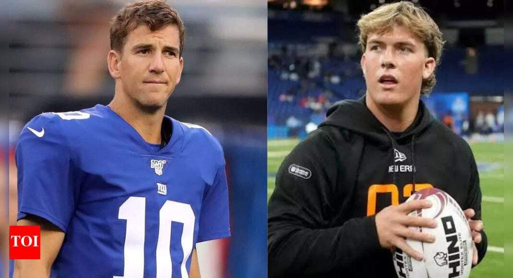 Eli Manning Warns Jaxson Dart: Swift Media Shift in Favor of New York Giants” | NFL News Times of India.