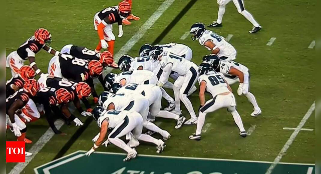 The Tush Push Tactic: How a Controversial Play Boosted the Eagles’ Preseason Victory Over Bengals | NFL News Times of India