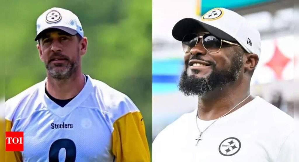 Behind the Scenes: Tomlin Reveals Conversations that Sealed Rodgers’ Signing with Pittsburgh” | NFL News Times of India