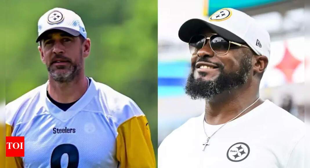 Behind the Scenes: Tomlin Reveals Conversations that Sealed Rodgers’ Signing with Pittsburgh” | NFL News Times of India