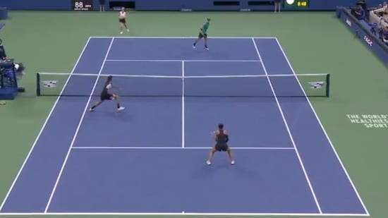 Sara Errani and Andrea Vavassori Dazzle Fans with Unbelievable US Open Mixed Doubles Play