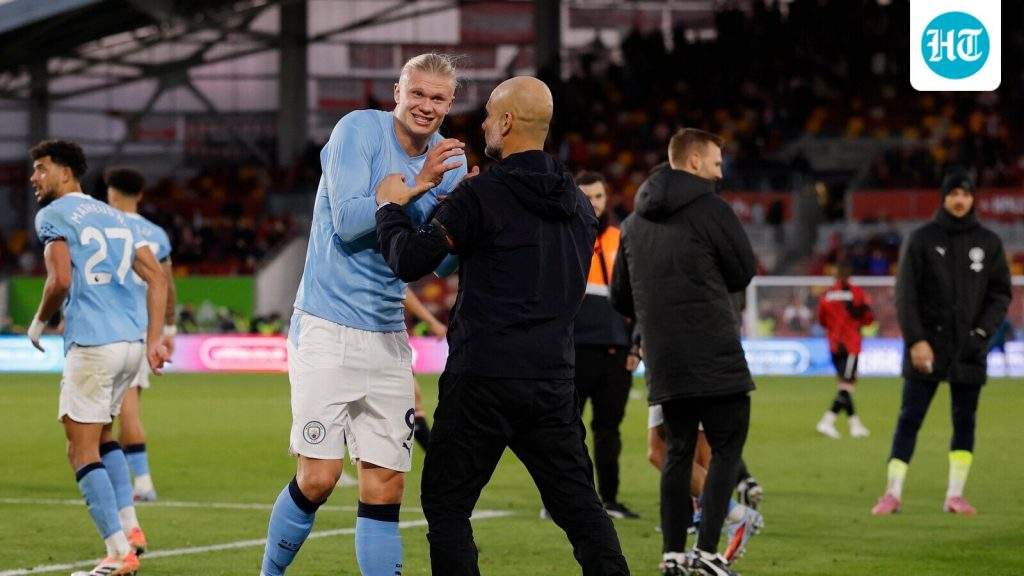 Erling Haaland Shines as Manchester City Dominates Brentford