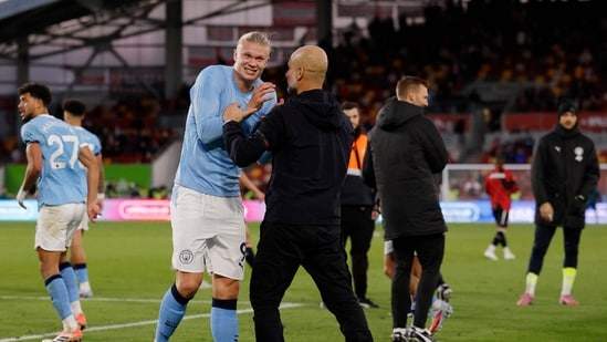 Erling Haaland Shines as Manchester City Dominates Brentford